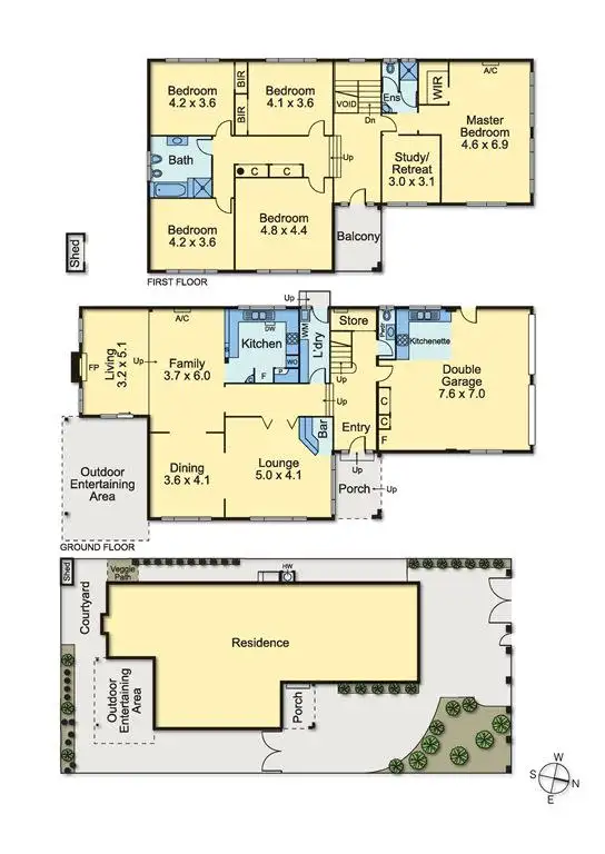 Floorplan of Homely house listing, 31 Deakin Avenue, Lalor VIC 3075