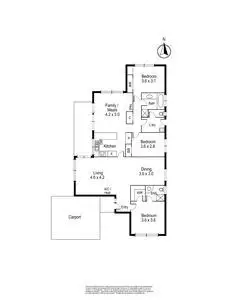 Floorplan of Homely house listing, 110 George Street, Scoresby VIC 3179