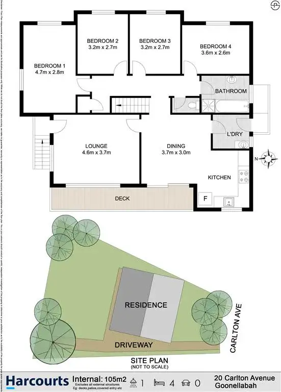 Floorplan of Homely house listing, 20 Carlton Avenue, Goonellabah NSW 2480