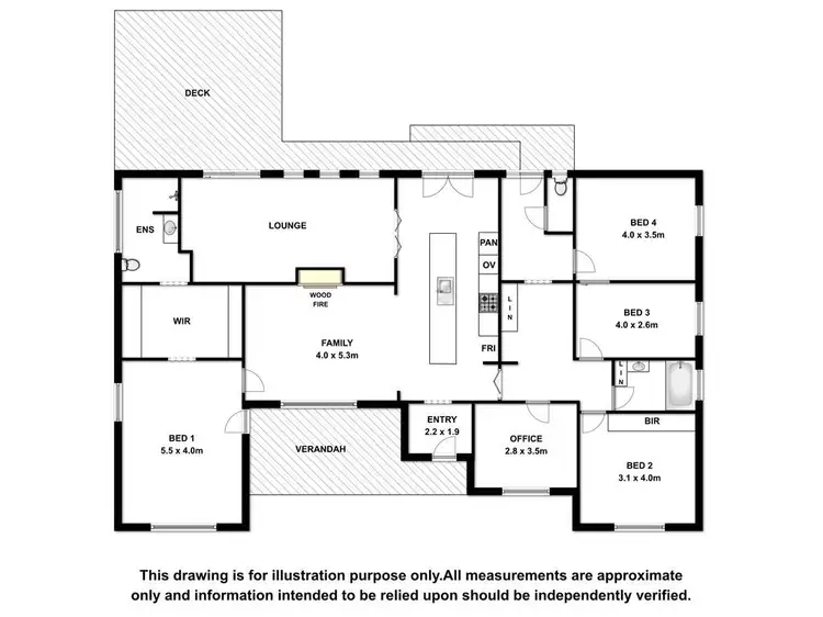 Floorplan of Homely rural property listing, 630 Red Bluff Road, Bordertown SA 5268