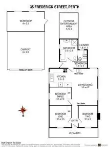Floorplan of Homely house listing, 35 Frederick Street, Perth TAS 7300
