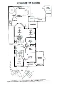 Floorplan of Homely house listing, 6 Dyson Road, Port Noarlunga SA