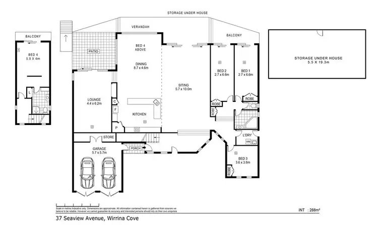 Floorplan of Homely house listing, 37 Seaview Avenue, Wirrina Cove SA 5204