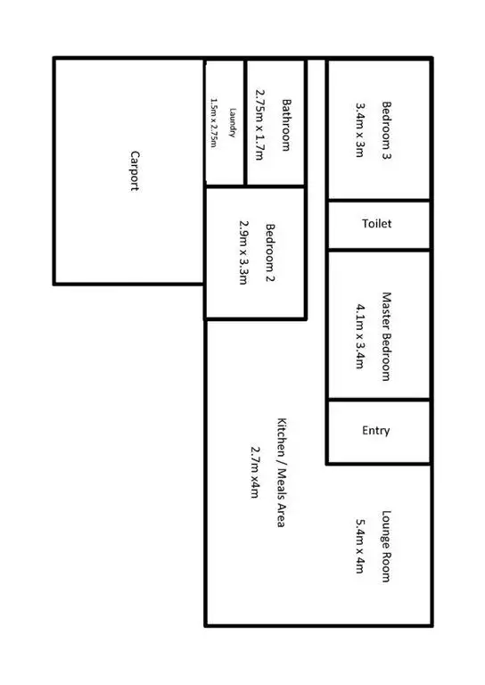 Floorplan of Homely house listing, 4 North Terrrace, Karoonda SA 5307