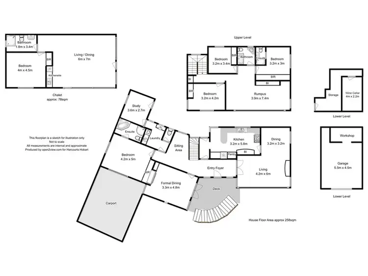 Floorplan of Homely house listing, 70 Waimea Avenue, Sandy Bay TAS 7005