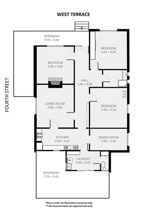 Floorplan of Homely house listing, 16 West Terrace, Minlaton SA 5575