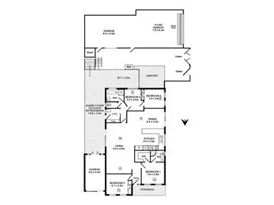 Floorplan of Homely house listing, 2 Peewit Avenue, Glenalta SA