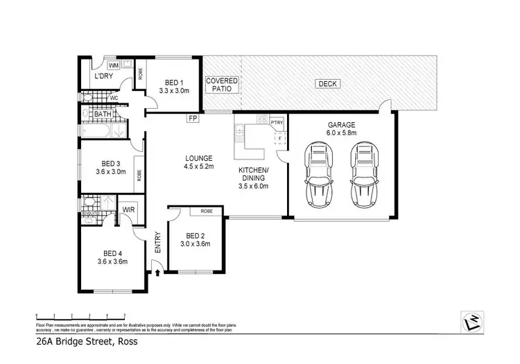 Floorplan of Homely house listing, 26A Bridge Street, Ross TAS 7209
