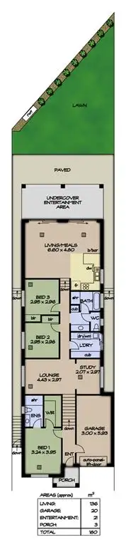 Floorplan of Homely house listing, 12 Maple Avenue, Aberfoyle Park SA 5159