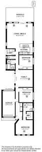 Floorplan of Homely house listing, 13 Squires Avenue, Seaton SA 5023