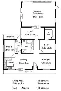 Floorplan of Homely house listing, 38 Orotava Street, Crib Point VIC 3919
