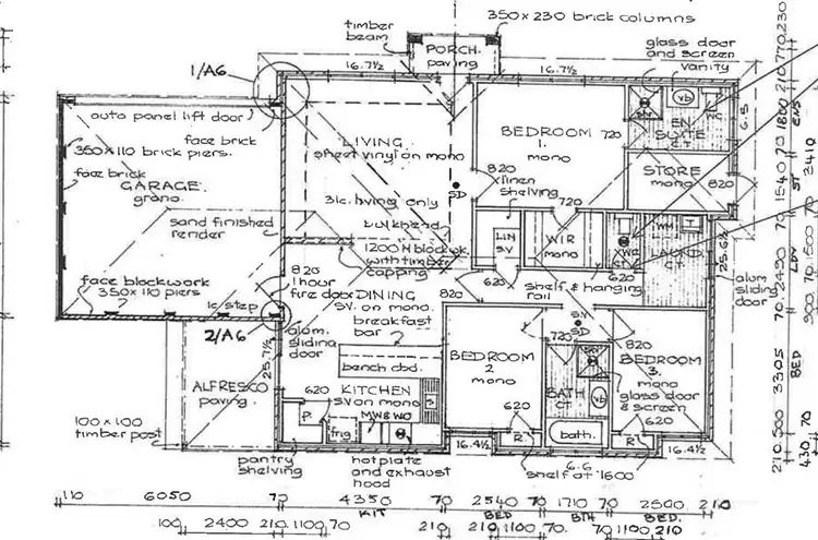 Floorplan of Homely unit listing, 2/14 Alpha Road, West Busselton WA 6280