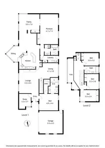 Floorplan of Homely house listing, 5 Billabong Court, Wantirna South VIC 3152