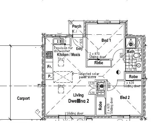 Floorplan of Homely unit listing, Unit 2/53 Memorial Avenue, Epping VIC 3076