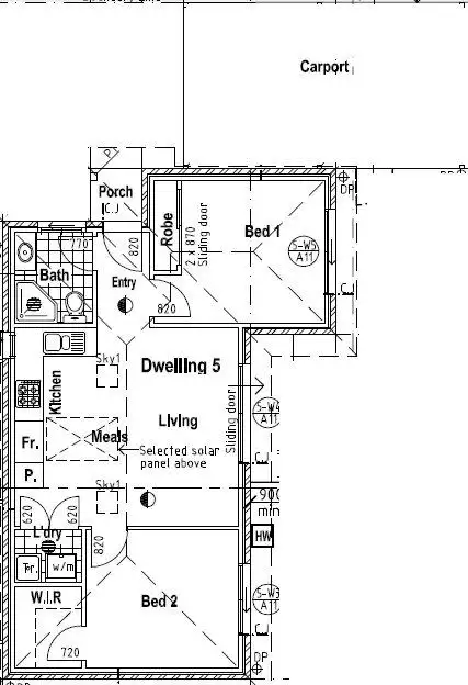 Floorplan of Homely unit listing, Unit 5/53 Memorial Avenue, Epping VIC 3076