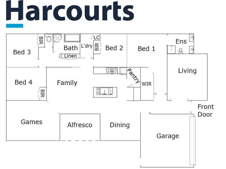 Floorplan of Homely house listing, 20 Monash Drive, Wangaratta VIC 3677