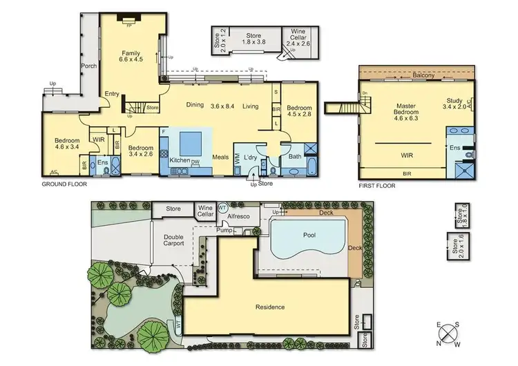 Floorplan of Homely house listing, 12 Petronella Avenue, Wheelers Hill VIC 3150