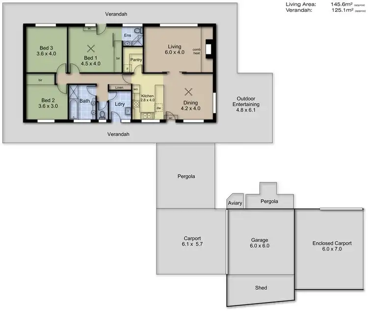 Floorplan of Homely house listing, 7 Lee Road, Kenton Valley via, Gumeracha SA 5233