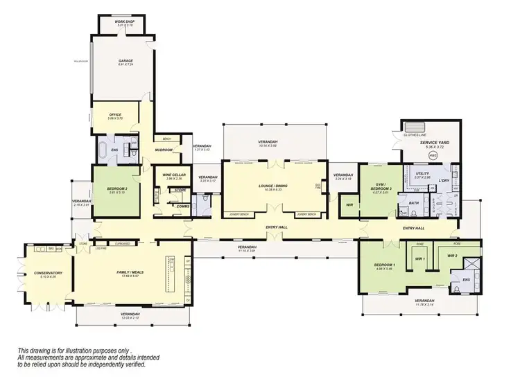 Floorplan of Homely rural property listing, 36 Riverview Road, Woodside SA 5244
