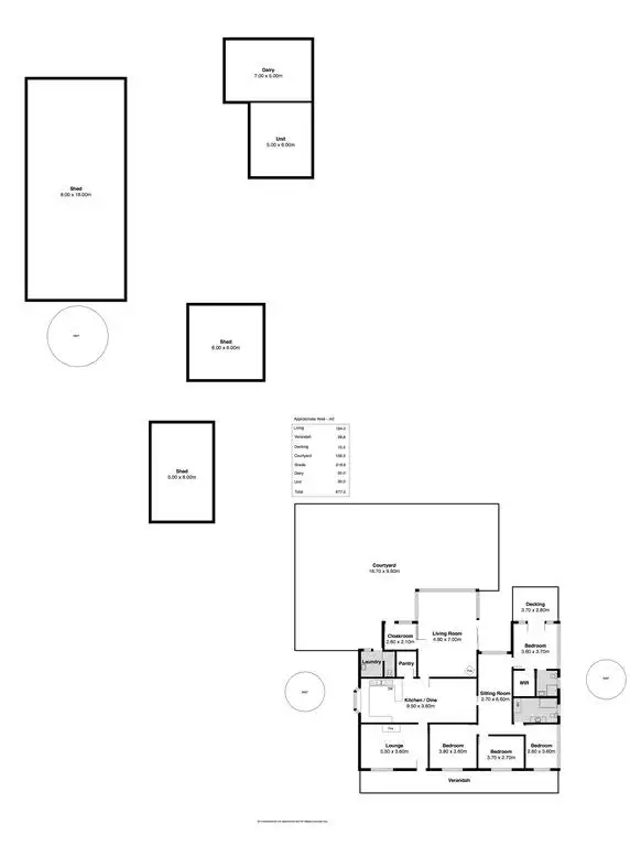 Floorplan of Homely rural property listing, 457 Yundi Road, Yundi SA 5172