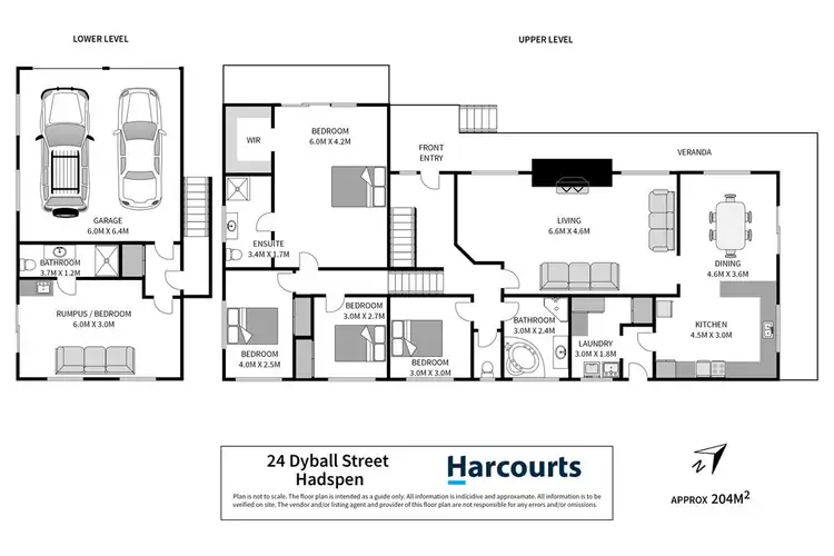 Floorplan of Homely house listing, 24 Dyball Street, Hadspen TAS 7290