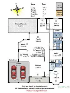 Floorplan of Homely house listing, 19b Moorhouse Terrace, Riverton SA 5412