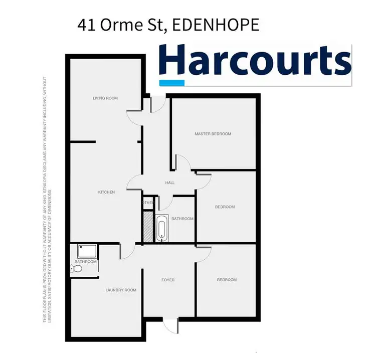 Floorplan of Homely house listing, 41 Orme Street, Edenhope VIC 3318