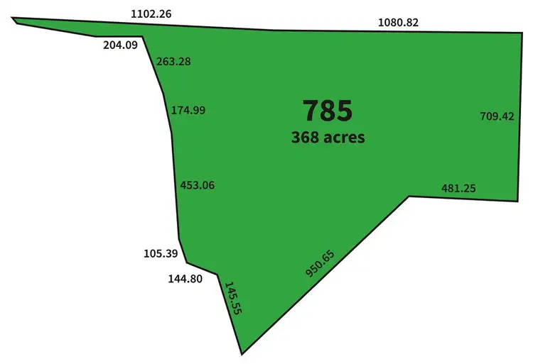 Floorplan of Homely land listing, Sect 785 Springmount Road, Myponga SA 5202