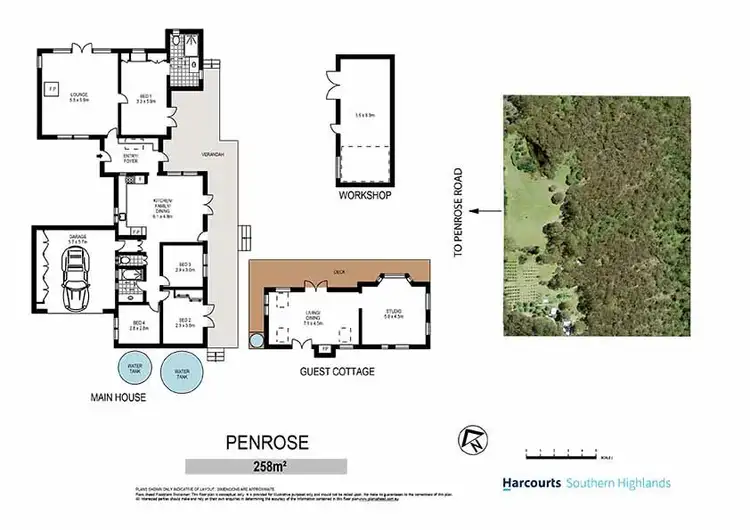 Floorplan of Homely rural property listing, 91 Koolilabah Lane, Penrose NSW 2579