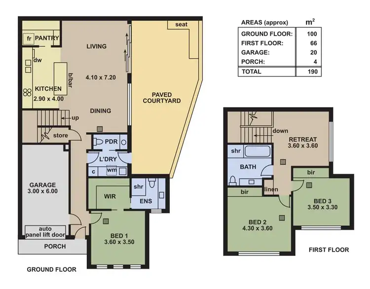 Floorplan of Homely house listing, 3a Caroline Street, Flagstaff Hill SA 5159