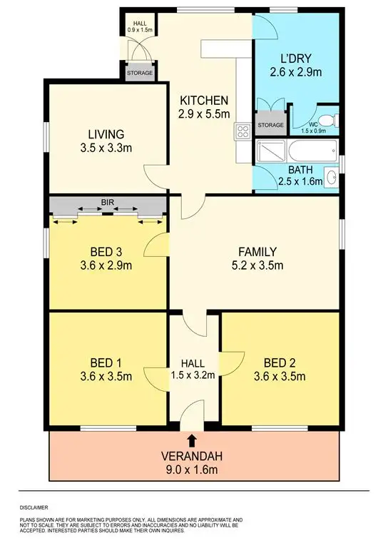 Floorplan of Homely house listing, 310 Grant Street, Golden Point VIC 3350