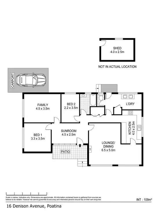 Floorplan of Homely house listing, 16 Denison Avenue, Poatina TAS 7302