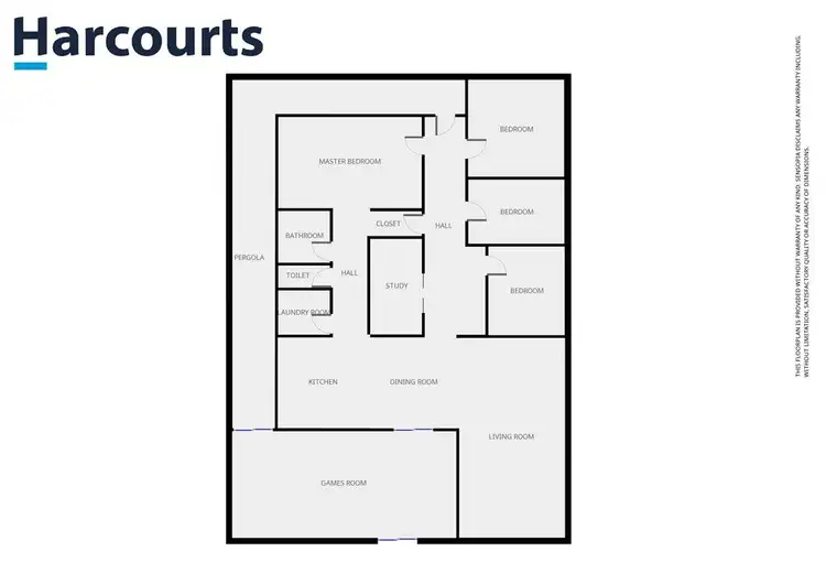 Floorplan of Homely rural property listing, 15 Margaret Street, Edenhope VIC 3318