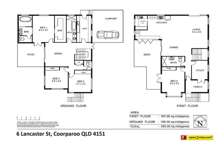 Floorplan of Homely house listing, 6 Lancaster Street, Coorparoo QLD 4151
