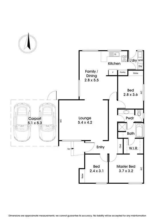 Floorplan of Homely house listing, 17 Argyle Way, Wantirna South VIC 3152