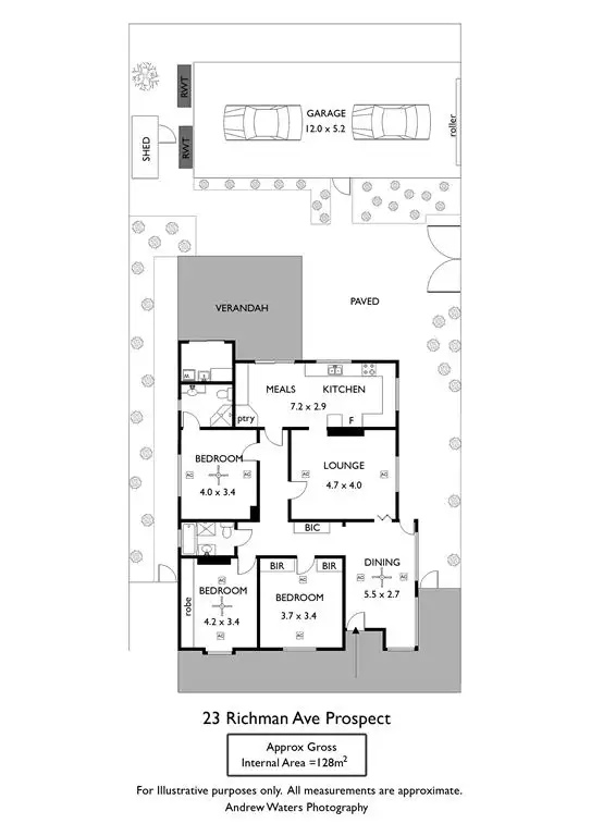 Floorplan of Homely house listing, 23 Richman Avenue, Prospect SA 5082