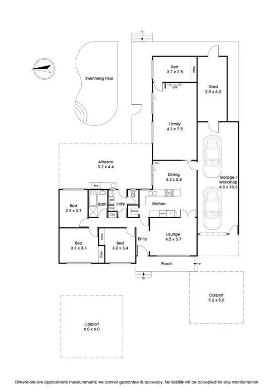 Floorplan of Homely house listing, 22 Juniper Road, Wantirna VIC 3152