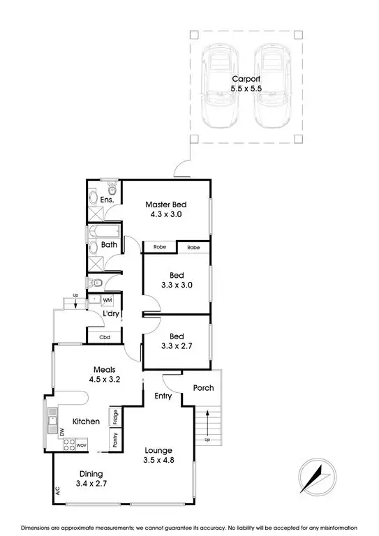 Floorplan of Homely house listing, 98 Milpera Crescent, Wantirna VIC 3152