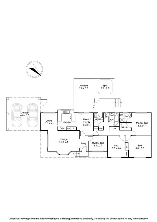 Floorplan of Homely house listing, 4 Avonwood Close, Wantirna South VIC 3152
