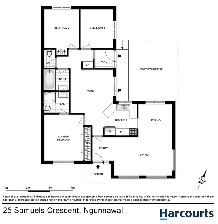 Floorplan of Homely house listing, 25 Samuels Crescent, Ngunnawal ACT 2913