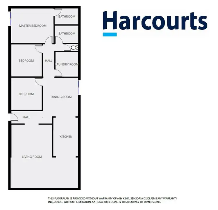 Floorplan of Homely house listing, 3 Moulder St, Dimboola VIC 3414