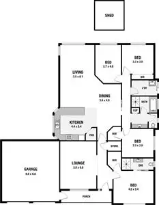 Floorplan of Homely house listing, 72 Beach Road, Goolwa South SA 5214