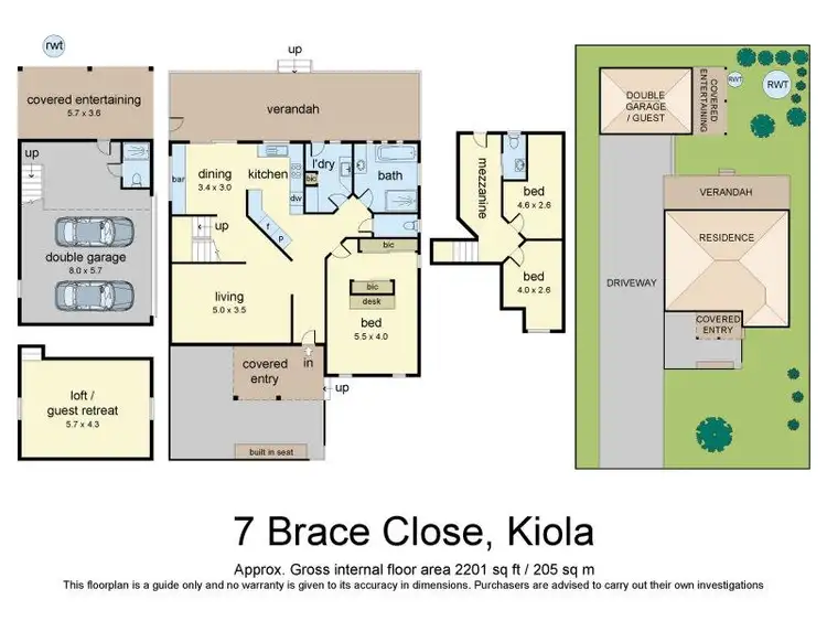 Floorplan of Homely house listing, 7 Brace Close, Kioloa NSW 2539