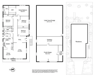 Floorplan of Homely house listing, 25 Gwyn Rise, Vermont South VIC