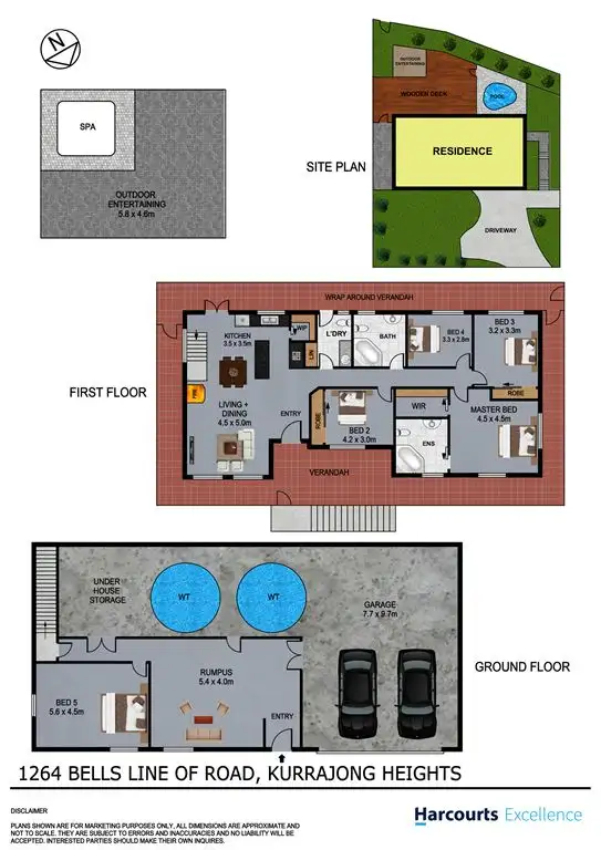 Floorplan of Homely house listing, 1264 Bells Line of Road, Kurrajong Heights NSW 2758