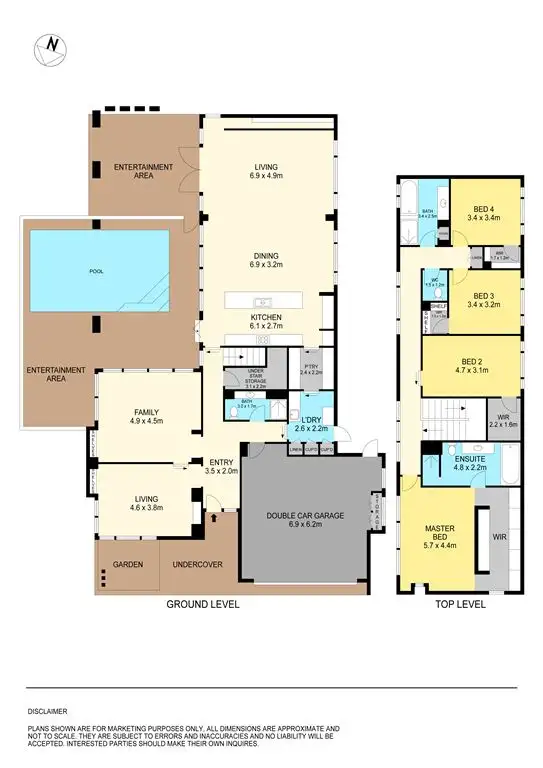 Floorplan of Homely house listing, 18 Rampling Way, Nerrina VIC 3350