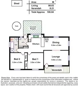 Floorplan of Homely house listing, 41 Frederick Place, Riverton SA