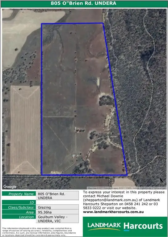 Floorplan of Homely rural property listing, 805 O'Brien Road, Undera VIC 3629