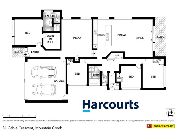 Floorplan of Homely house listing, 31 Cable Crescent, Mountain Creek QLD 4557