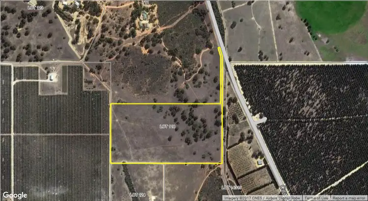 Floorplan of Homely land listing, 118 Cowalla Road, Wanerie WA 6503